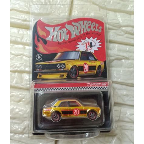 Hot Wheels Rlc Datsun Bluebird Shopee Malaysia