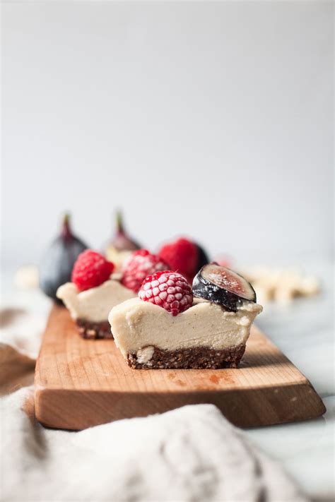 Vanilla Bean Cheesecakes With Figs And Raspberries A Calculated Whisk