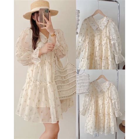 đầm babydoll hoa váy hoa nhí xinh nhiều mẫu Shopee Việt Nam