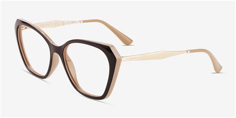 Vogue Eyewear VO5522 - Cat Eye Brown Frame Eyeglasses | Eyebuydirect