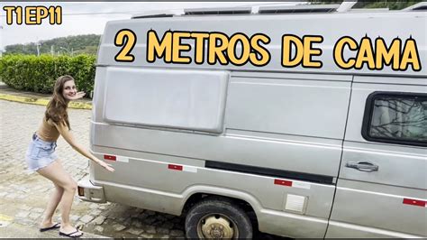 MOTORHOME ARTESANAL EXTENSÃO DE CAMA T1EP11 YouTube