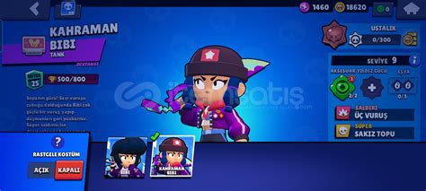 BRAWL STARS COSTUME AND VALUABLE ACCOUNT - 1468176 | İtemsatış