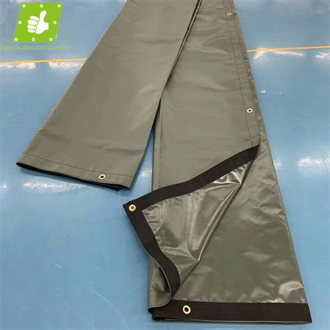 Heavy Duty Ground Waterproof Pvc Coated Tarpaulin Cover Sheet With