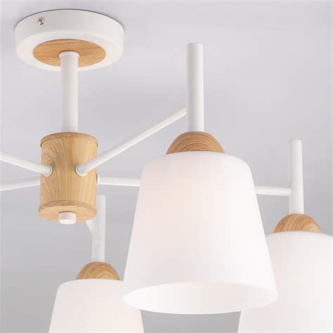 Люстра на штанге Eurosvet FRESCO 70085/5 белый купить в Москве ...