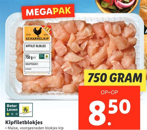 Kipfiletblokjes Aanbieding Bij Lidl