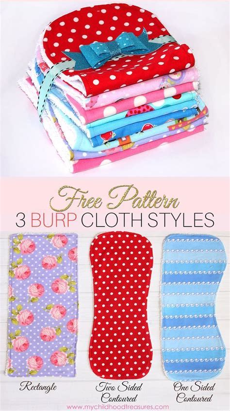 Burp Cloth Pattern Free Printable Pattern For Styles Artofit