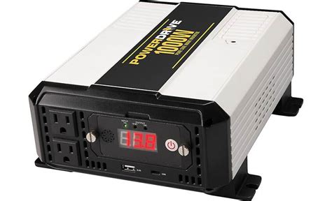 PowerDrive PDIPS1000B DC To AC Pure Sine Wave Power Inverter With 1000