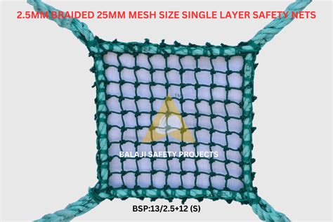 Industrial Braided Construction Safety Nets Manufacturer In