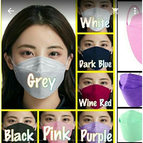 Msia Ready Stock Kf Earloop Ply Facemask Pcs Shopee Malaysia