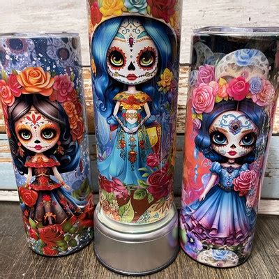 Cute Dolls La Catrina Day of the Dead PNG Clipart Día De Los Muertos Clipart,sugar Skull ...