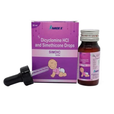 Dicyclomine Hcl 10 Mg Simethicone 40 Mg Drops 60 Ml At Rs 65bottle In