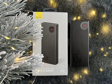 Повербанка на 20000 міліампер, Повербанк Power Bank Baseus, аккумулятор ...
