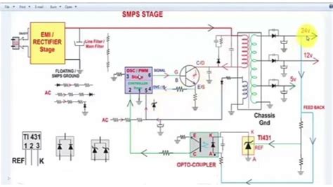 Tv Power Supply Diagram