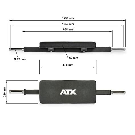 ATX Hip Thruster Attachment 139 00 Dank Fitnessgeräte und Sp