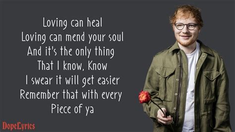Ed Sheeran Quotes Lyrics Photograph