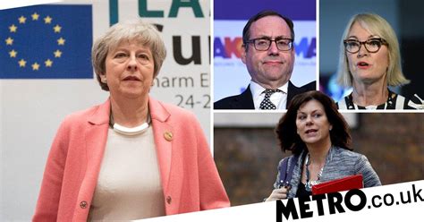 Theresa May To Rule Out No Deal Brexit As 15 Ministers Announce They