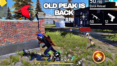 Old Peak Is Back 🤯 Old Peak Craftland Bermuda Map 🔥 Free Fire New