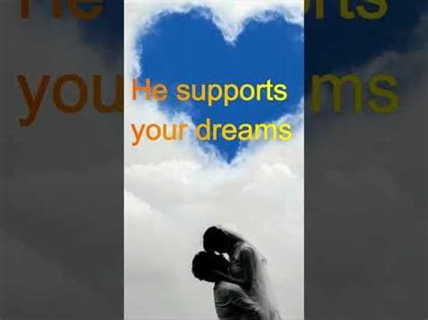 Signs He Loves You Dreaming Of You Love You Supportive Development