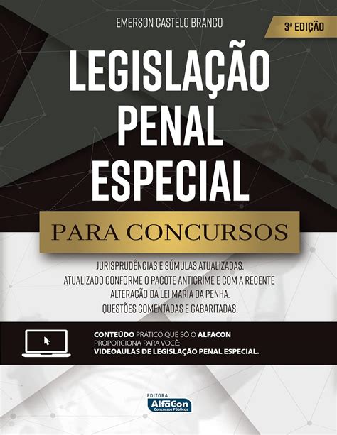 Legisla O Penal Especial Para Concursos Amazon Br