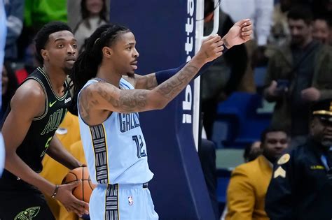 Ja Morant Taking Heat In Grizzlies Celebration Controversy