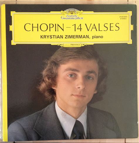 Frédéric Chopin — Krystian Zimerman - 14 Valses (Vinyl) | Discogs