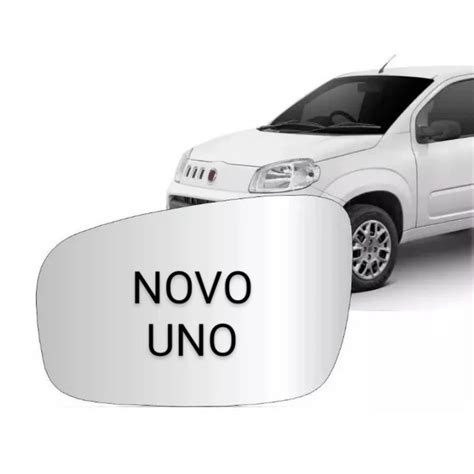 Espelho P Retrovisor Fiat Novo Uno Way Vivace Attractive