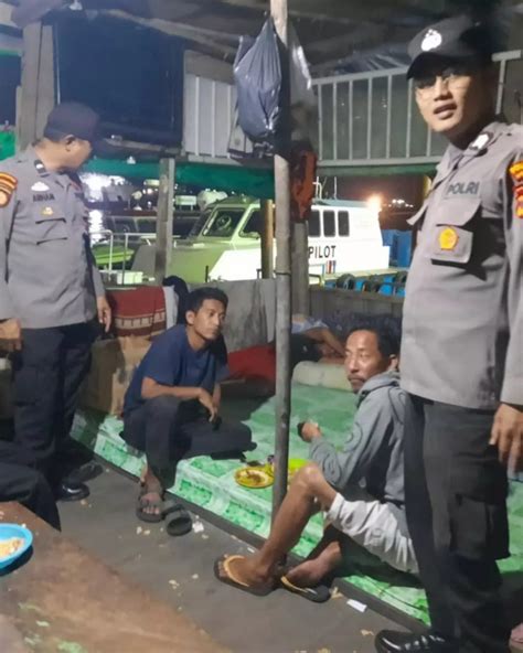 Polresta Samarinda Patroli Malam Hari Polsek Kawasan Pelabuhan