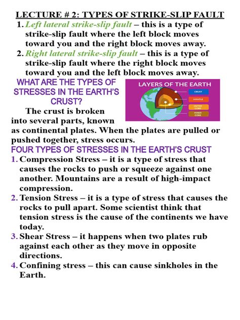 Types of Strike Slip fault | PDF