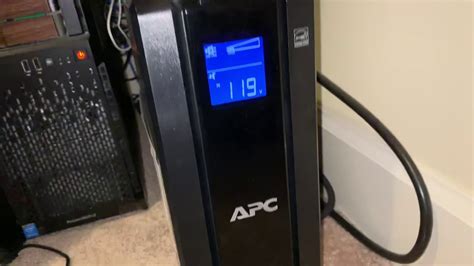 APC Back UPS Pro 1300 Double Beeping And Blinking Battery Icon YouTube