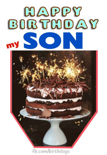 Happy Birthday Wishes to MY SON images | Birthday Greeting | birthday.kim