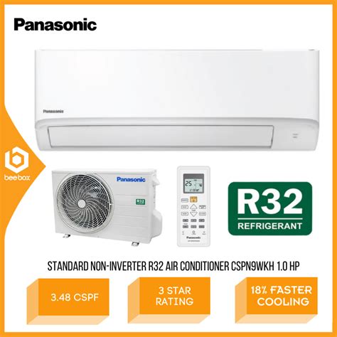 Panasonic Standard Non Inverter R32 Air Conditioner Big Flap 1 0HP 3