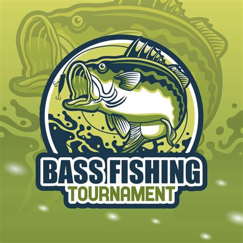 Premium Vector The Bass Fishing Logo Splash River Water Design