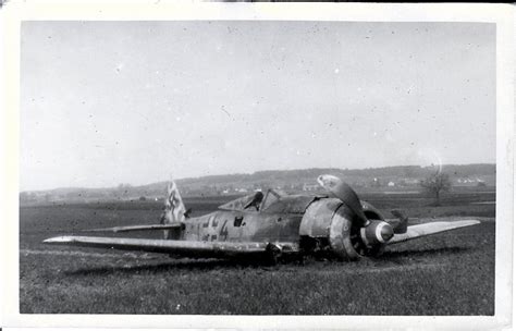 FalkeEins The Luftwaffe Blog Late War Crash Landed Fw 190s SG 10