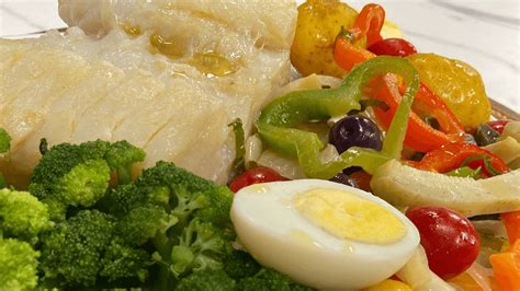 Bacalhau Bem Temperadinho Legumes Cozidos Band Receitas