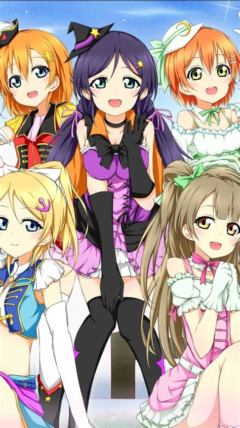 Anime Love Live Kotori Minami Honoka Kousaka Hanayo Koizumi Maki