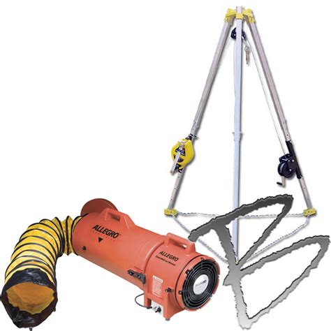 Confined Space Equipment Ventilation Tripods