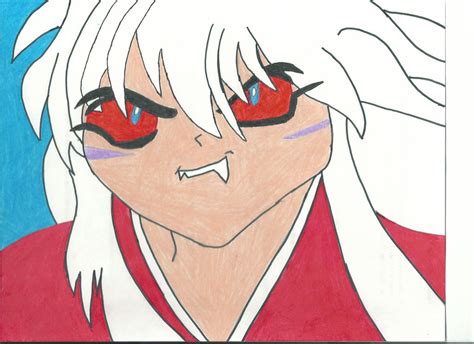 Inuyasha Full Demon Color By Snowiegirl On Deviantart