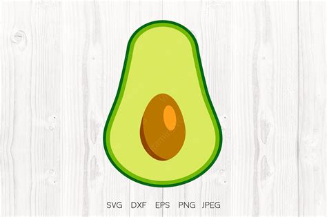 Avocado Svg Vegan Svg Graphic By Vitaminsvg Creative Fabrica