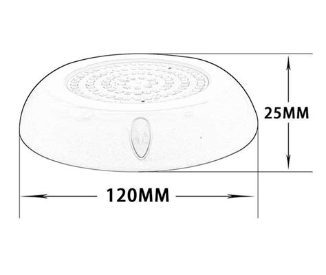 Atecpool Matrix Surface Mounted Panel 108 LED Light For Pool 3000K