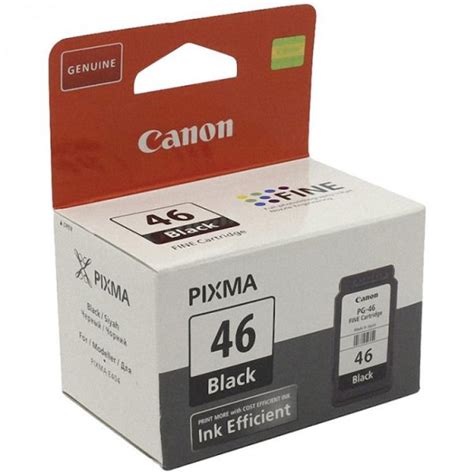 Картридж Canon PG-46 для PIXMA E404, E414, E464, E474, E484