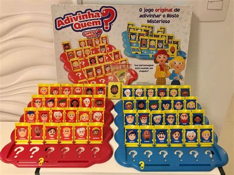 Jogo Adivinha Quem Hasbro Original Brinquedo Hasbro Usado