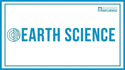 Earth Science | Academic Influence