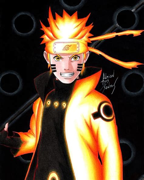 Naruto Uzumaki Rikudou Desenho De Anime Desenhos De Anime Desenho