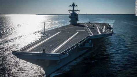 Navy ship makes historic launch, landing