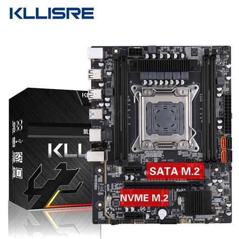 Kllisre X99 Placa mãe Lga 2011 3 Suporte De Slot M 2 Quatro channel