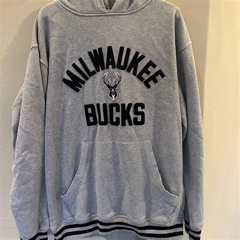 Milwaukee Bucks Hoodie Nba Milwaukeebucks Depop