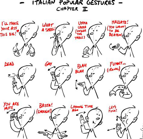 la dolce vita: Italian popular gestures