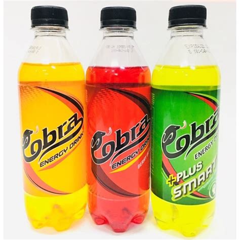 Cobra Energy Drink Regular Pet Bottle 350ml Shopee Philippines