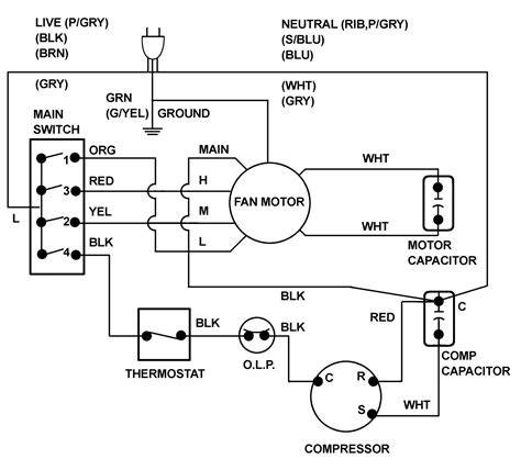 Ac Compressor Wiring A C Compressor Wiring Diagram