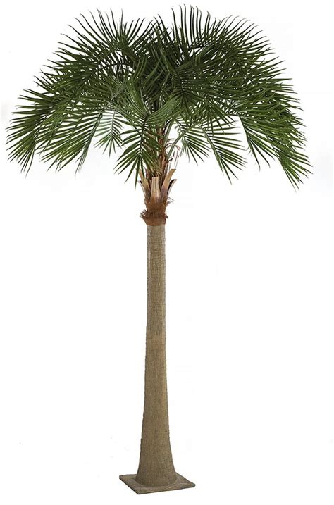 Earthflora Outdoor Tropical Artificial Palm Trees 17 Foot Outdoor Royal Palm Tree With